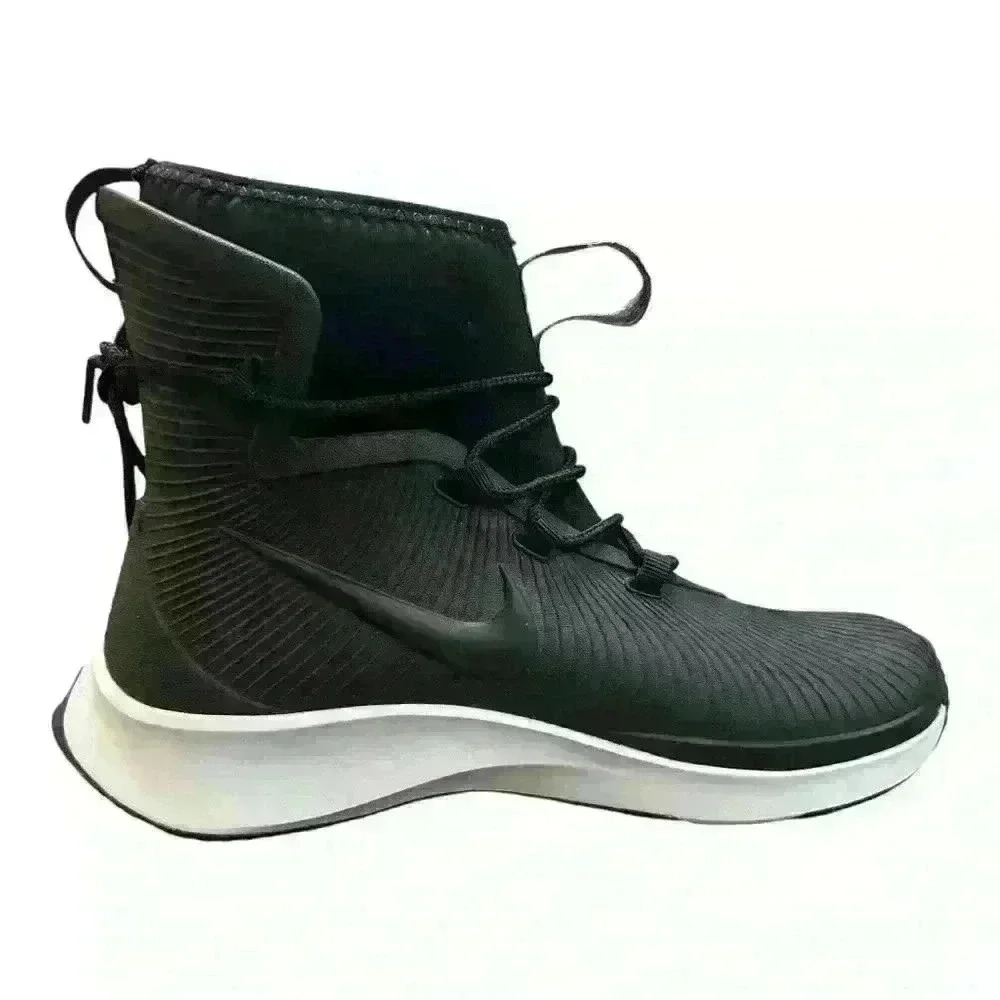 LIKE NEW Nike Binzie Boot 'Black White' size 5Y - Picture 4 of 10